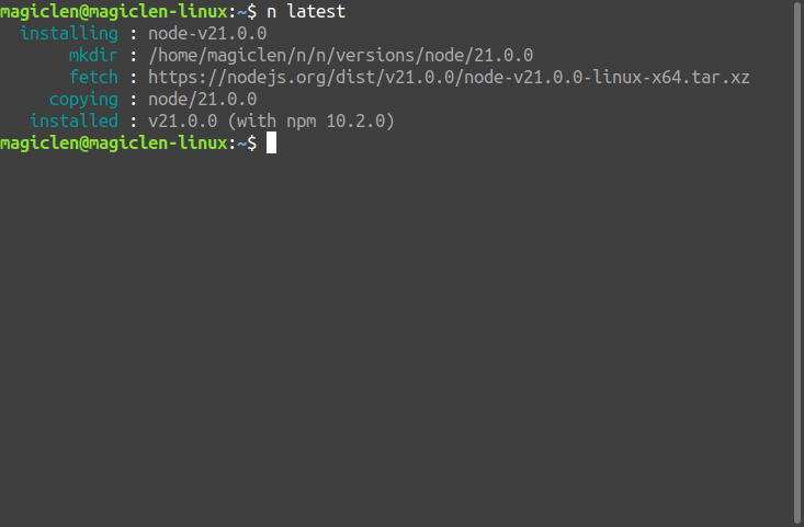 linux-install-nodejs